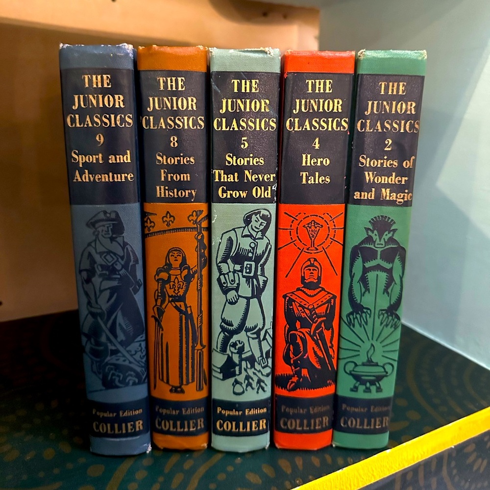 Collier’s Junior Classics volumes shown in photos. Great condition.